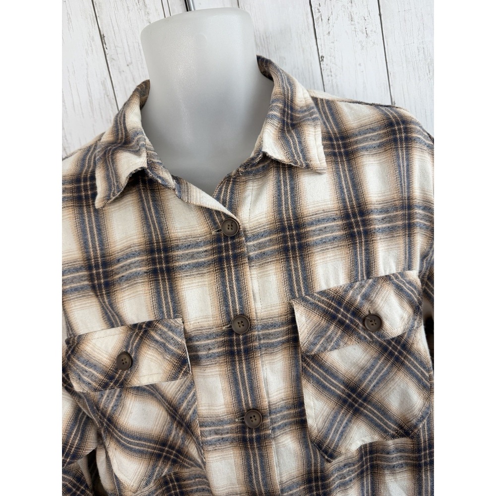 Men's Reserve Fairfax Plaid Flannel Shirt Size L